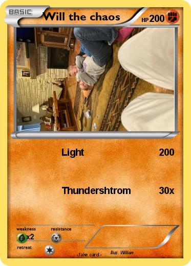 Pokemon Will the chaos