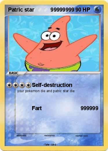 Pokemon Patric star           99999999