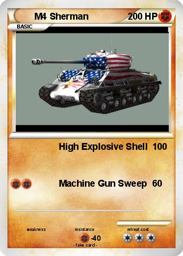 Pokemon M4 Sherman
