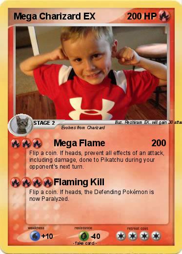 Pokemon Mega Charizard EX