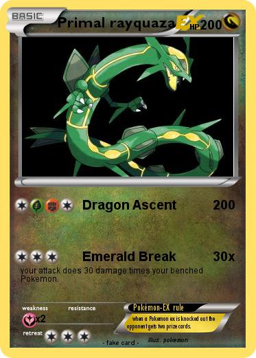 Pokemon Primal rayquaza