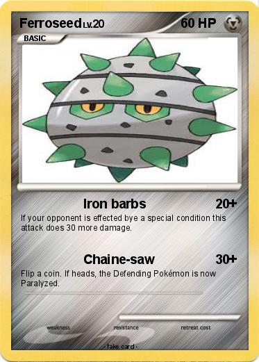 Pokemon Ferroseed