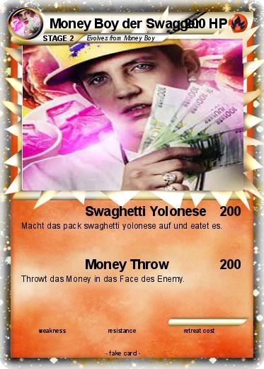 Pokemon Money Boy der Swagger