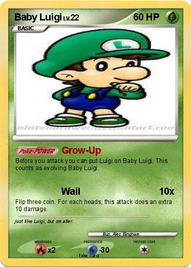 Pokemon Baby Luigi