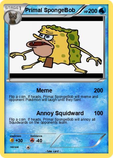 Pokemon Primal SpongeBob