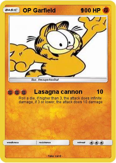 Pokemon OP Garfield                9