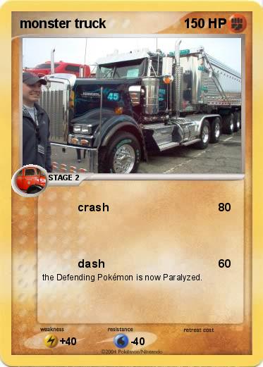 Pokemon monster truck