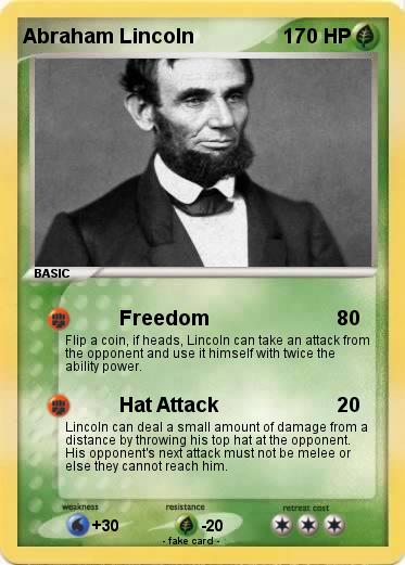 Pokemon Abraham Lincoln