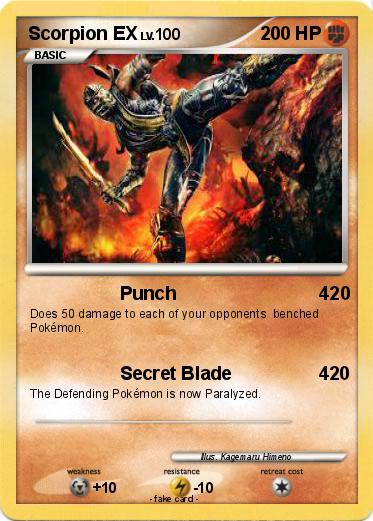 Pokemon Scorpion EX