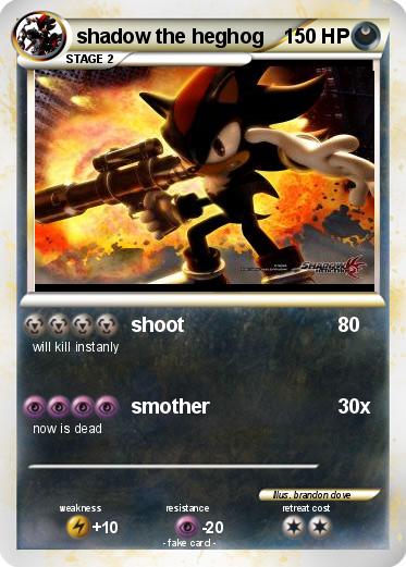 Pokemon shadow the heghog