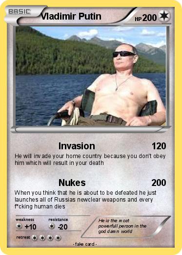 Pokemon Vladimir Putin