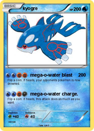 Pokemon kyogre