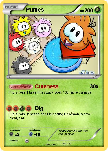 Pokemon Puffles