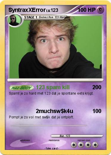 Pokemon SyntraxXError