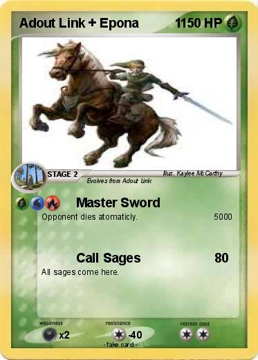 Pokemon Adout Link + Epona          1