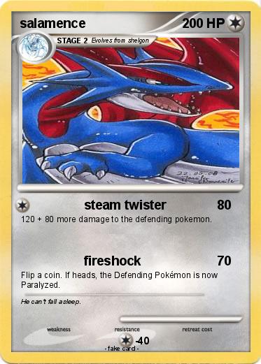 Pokemon salamence