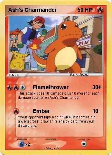 Pokemon Ash's Charmander