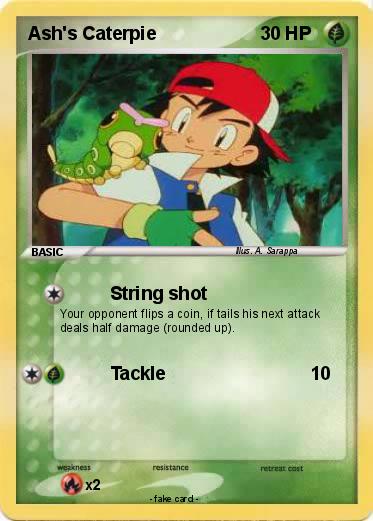 Pokemon Ash's Caterpie