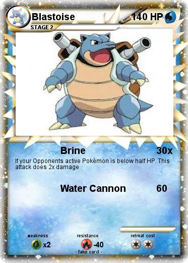 Pokemon Blastoise