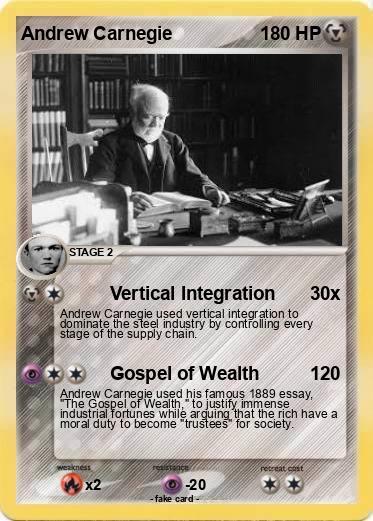 Pokemon Andrew Carnegie