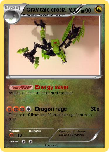 Pokemon Gravitate croda lv.X