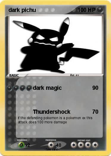 Pokemon dark pichu