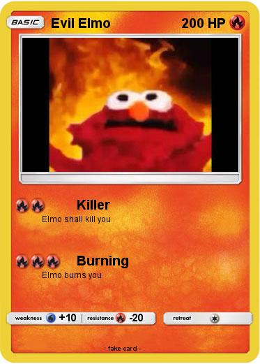 Pokemon Evil Elmo