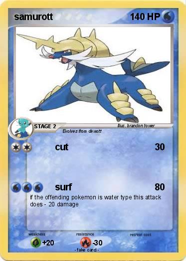 Pokemon samurott