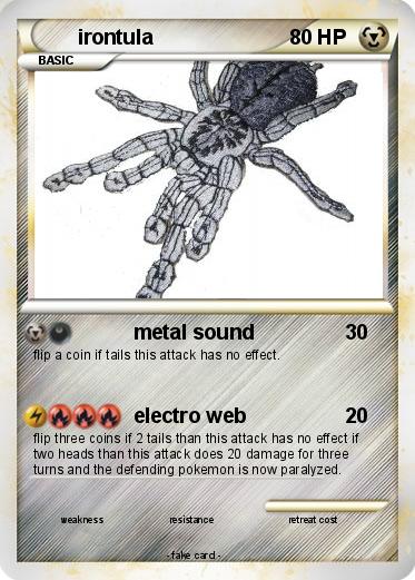 Pokemon irontula