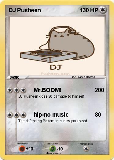 Pokemon DJ Pusheen