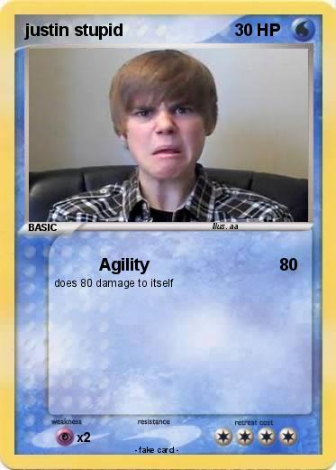 Pokemon justin stupid Pokemon justin stupid