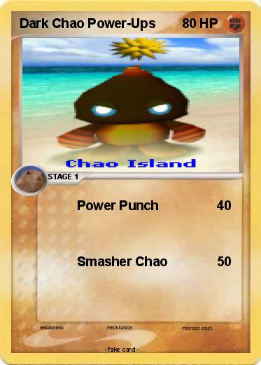 Pokemon Dark Chao Power-Ups