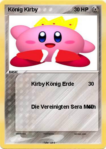 Pokemon König Kirby