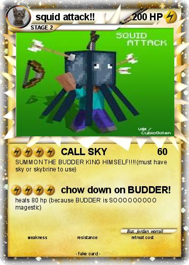 Pokemon squid attack!!