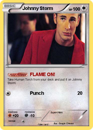Pokemon Johnny Storm