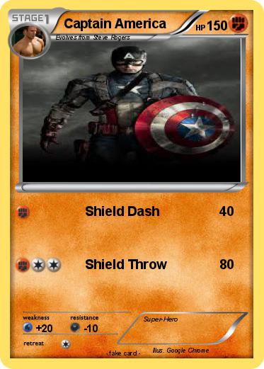 Pokemon Captain America