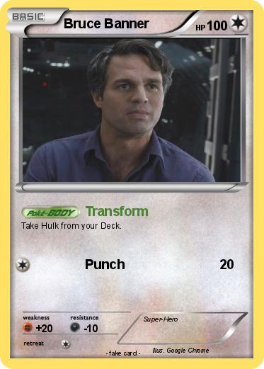 Pokemon Bruce Banner