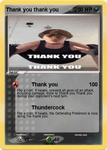 Pokemon Thank you thank you