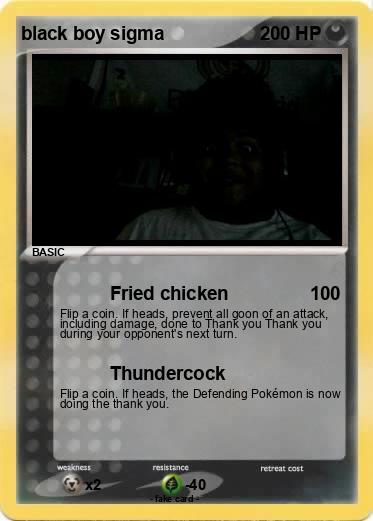 Pokemon black boy sigma