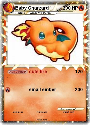 Pokemon Baby Charzard