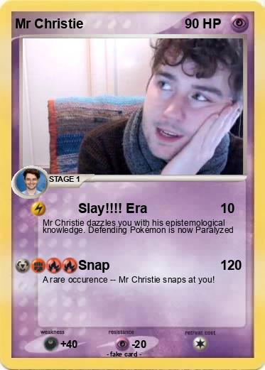 Pokemon Mr Christie