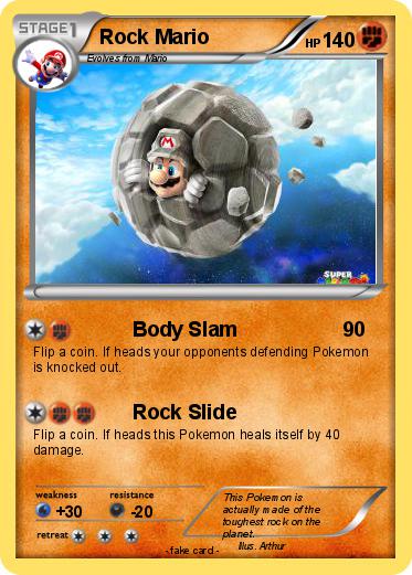 Pokemon Rock Mario