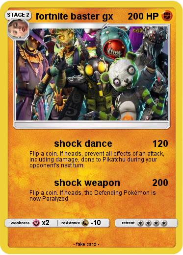 Pokemon fortnite baster gx