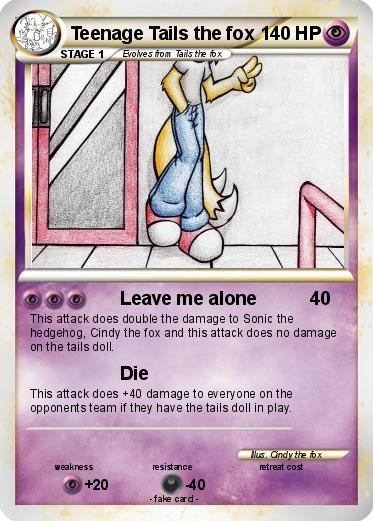Pokemon Teenage Tails the fox