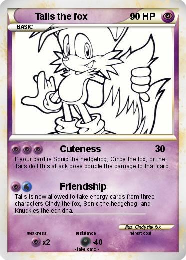 Pokemon Tails the fox