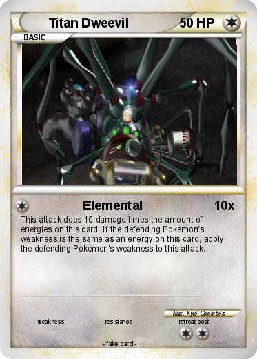 Pokemon Titan Dweevil