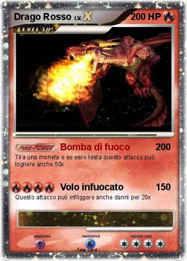 Pokemon Drago Rosso