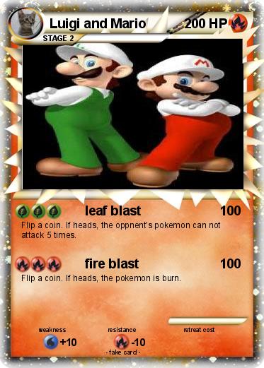 Pokemon Luigi and Mario