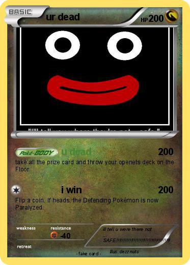 Pokemon ur dead