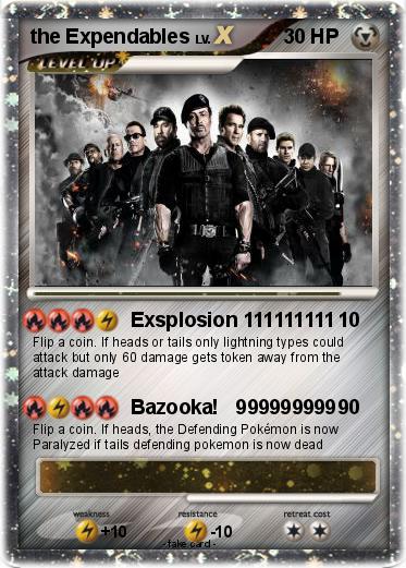 Pokemon the Expendables